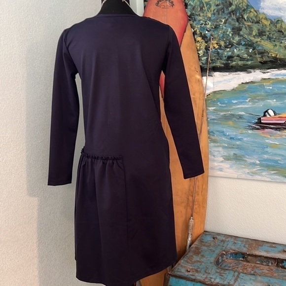💙LeMuse,CUTE Tunic or Dress,Navy Blue, Like New, Excellent Quality,Size XS - Picture 12 of 16